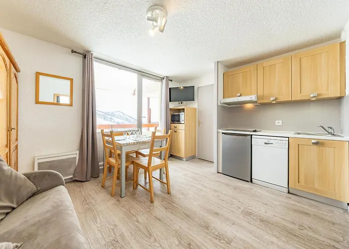 Confortable 6 Pers. Avec Kitchenette - Fr-1-807-13 Апартаменты Сен-Франсуа-Лоншам